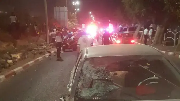 זירת תאונת דרכים בטבריה, 2 בספטמבר 2017 זירת תאונת דרכים בטבריה, 2 בספטמבר 2017
