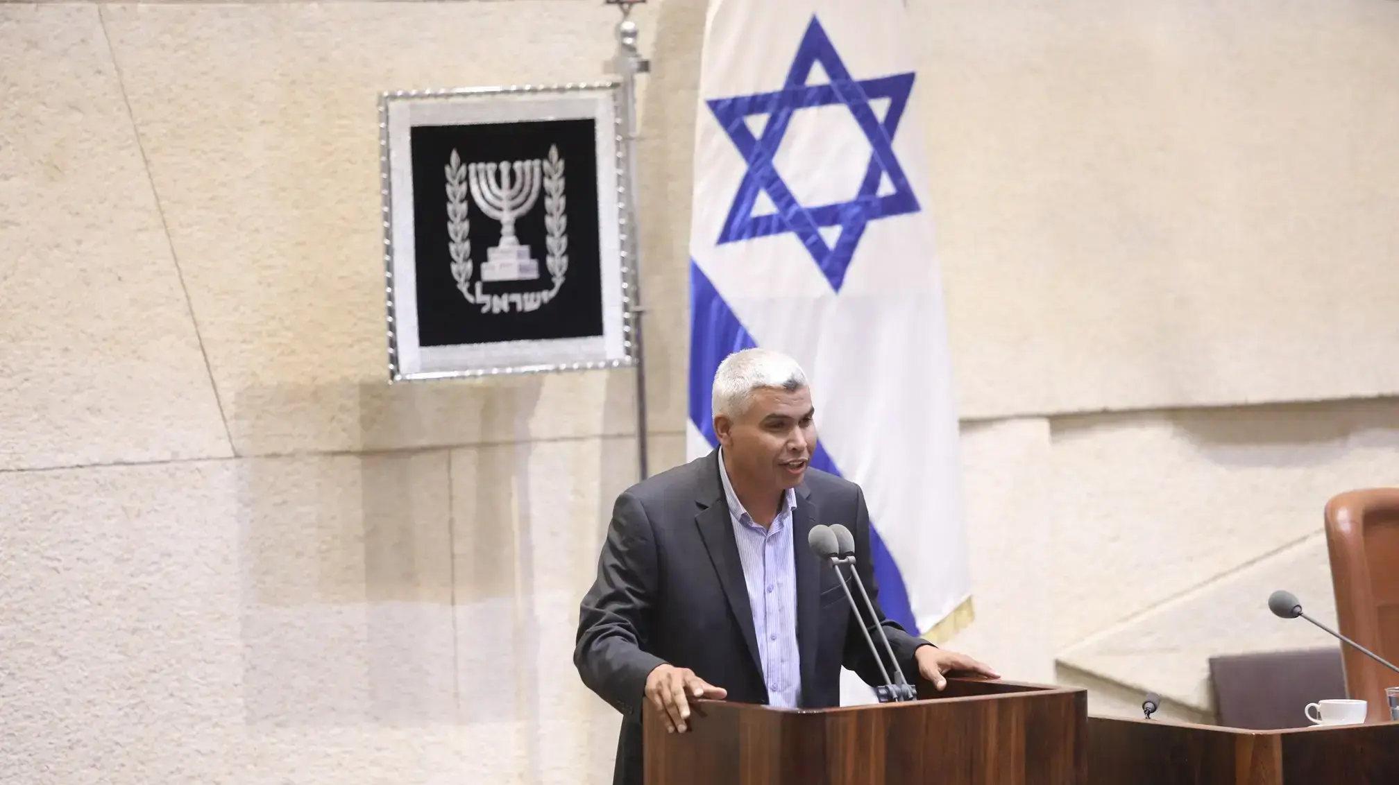 ח"כ סעיד אלחרומי נשבע במליאה, 23 באוקטובר 2017 ח"כ סעיד אלחרומי נשבע במליאה, 23 באוקטובר 2017
