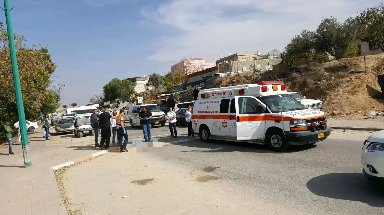 הולך רגל נפגע מרכב ברהט, 14 בנובמבר 2017 הולך רגל נפגע מרכב ברהט, 14 בנובמבר 2017