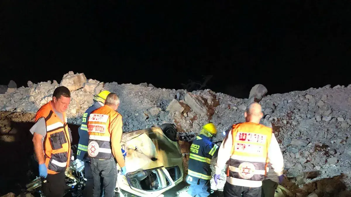 תאונה סמוך לכביש 90 18 בדצמבר 2017 תאונה סמוך לכביש 90 18 בדצמבר 2017