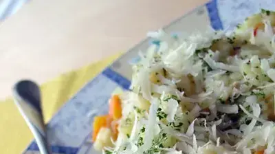 ריזוטו עם פרמזן ריזוטו עם פרמזן