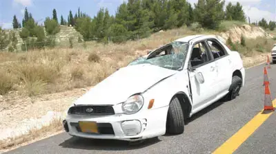 אילוסטרציה תאונת דרכים בכביש חוצה ישראל אילוסטרציה תאונת דרכים בכביש חוצה ישראל