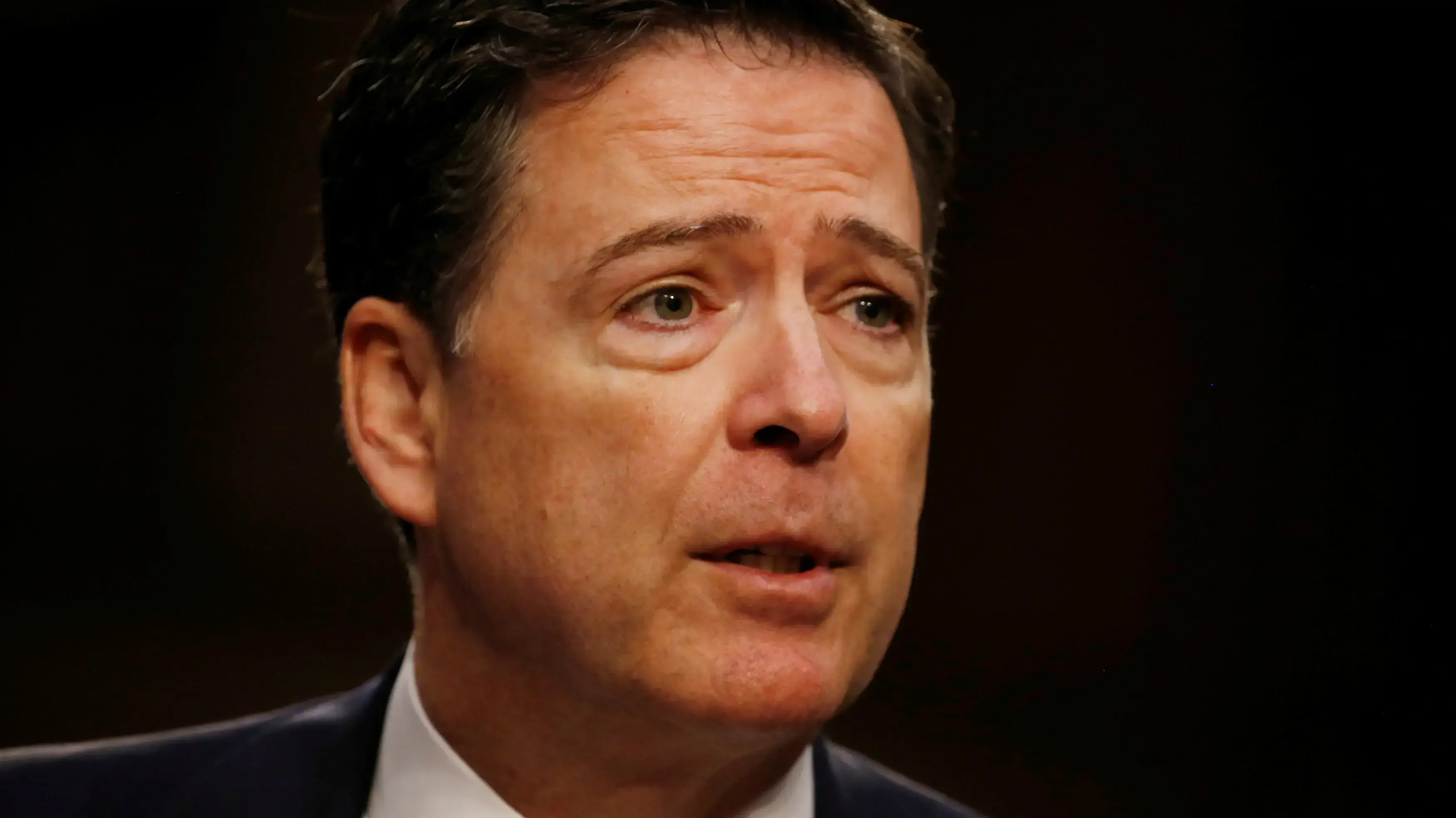 ראש ה-FBI לשעבר ג'יימס קומי, יוני 2017 ראש ה-FBI לשעבר ג'יימס קומי, יוני 2017