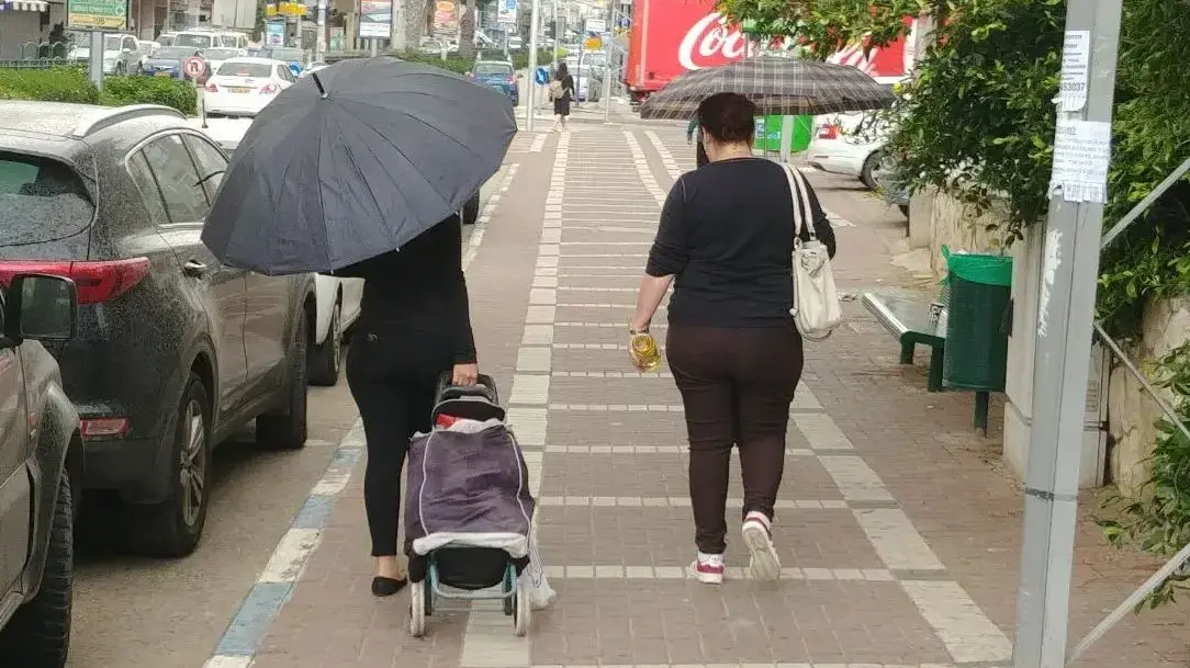 גשם בחדרה 25 באפריל 2018 גשם בחדרה 25 באפריל 2018