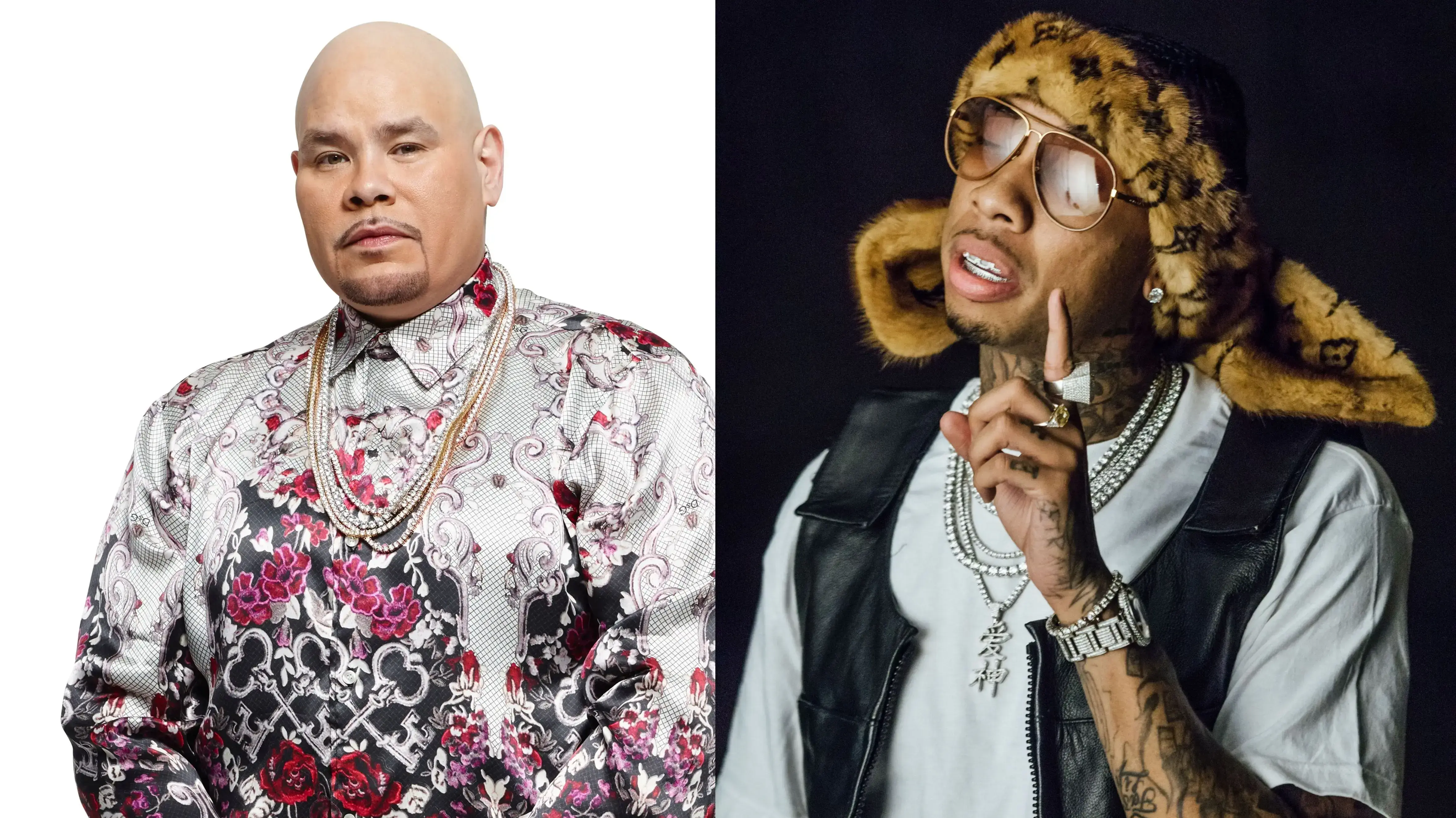 הראפרים פאט ג'ו, טייגה, Fat Joe, Tyga הראפרים פאט ג'ו, טייגה, Fat Joe, Tyga