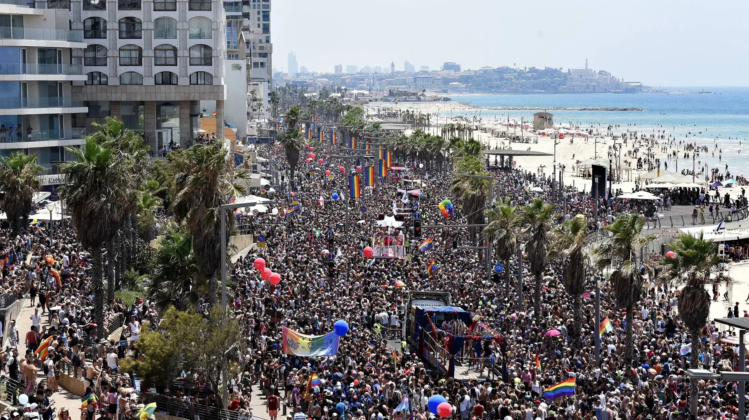 מצעד הגאווה, תל אביב, ביוני 2018