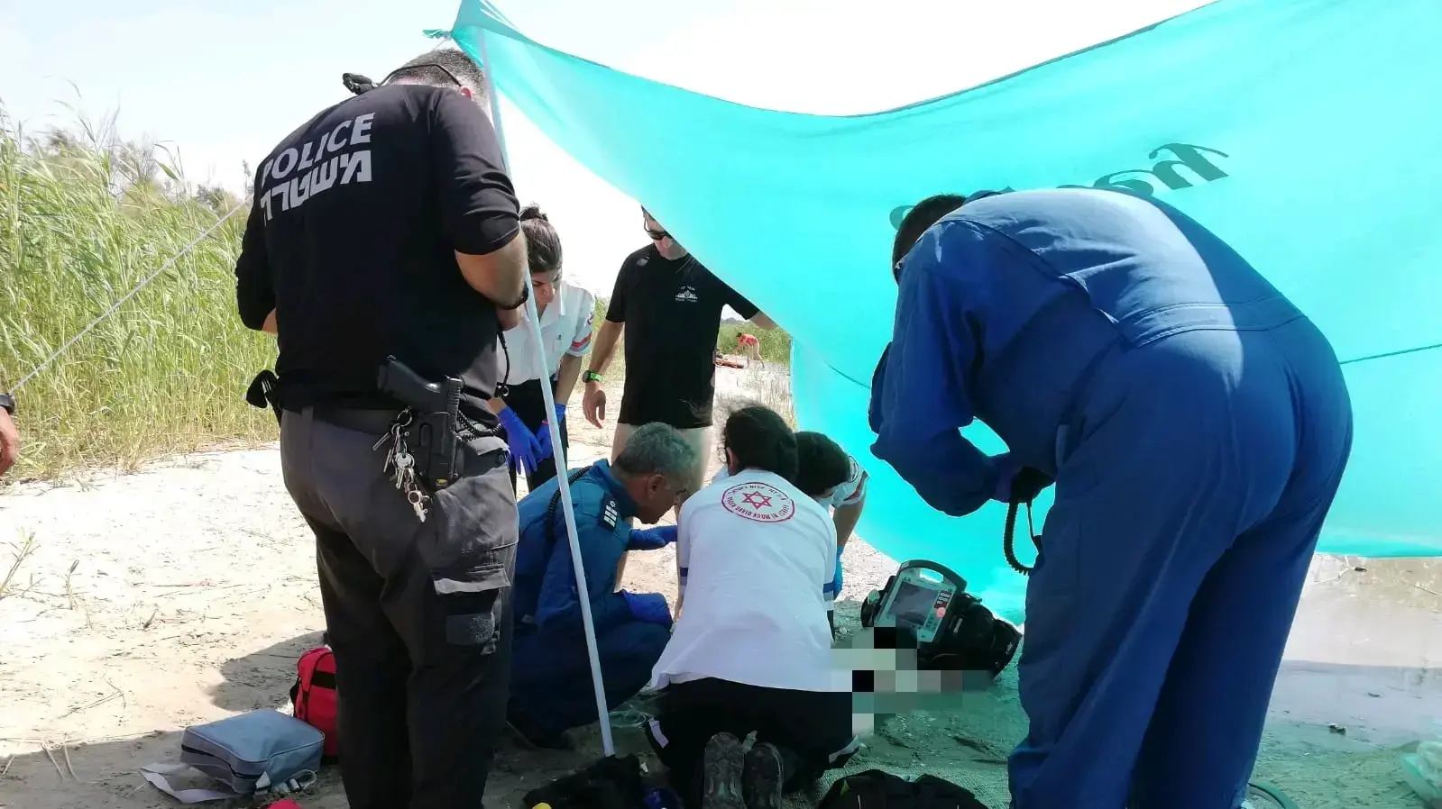 צוות מד"א בכנרת - 22 ביוני 2018 צוות מד"א בכנרת - 22 ביוני 2018