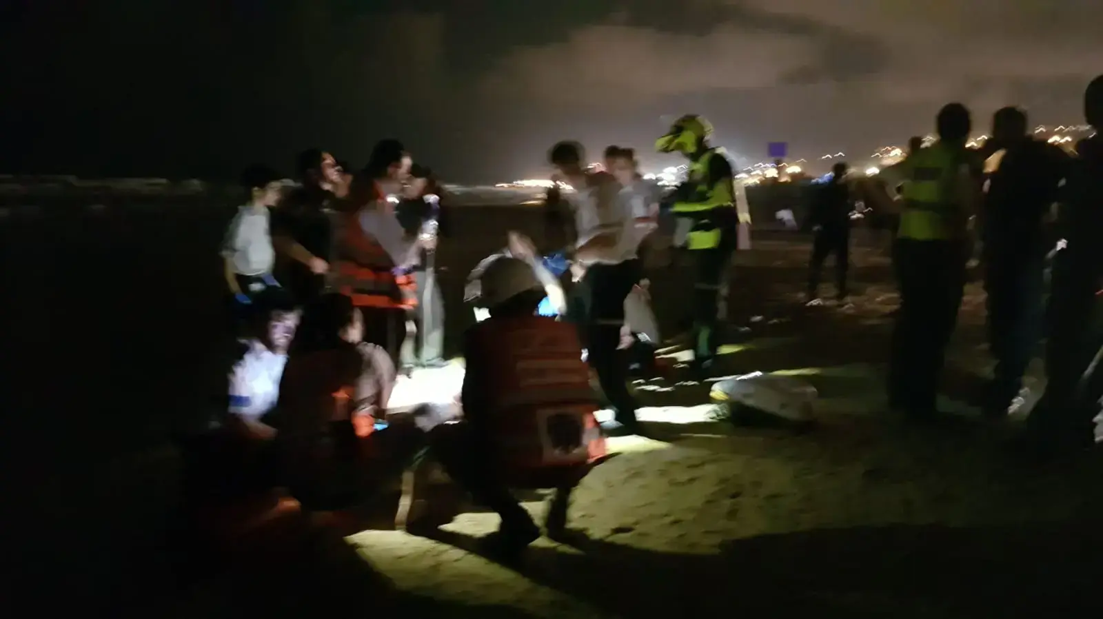 זירת הטביעה בחוף הסטודנטים בחיפה ה-17 ביולי 2017 זירת הטביעה בחוף הסטודנטים בחיפה ה-17 ביולי 2017