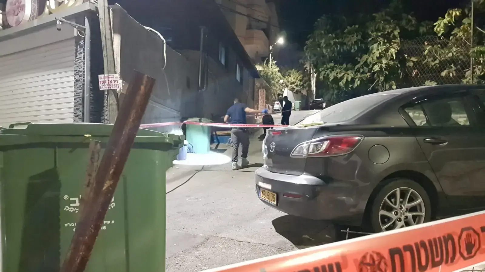 זירת הרצח הכפול בכפר ראמה שבגליל בה נהרגו שני צעירים 29 בספטמבר 2018 זירת הרצח הכפול בכפר ראמה שבגליל בה נהרגו שני צעירים 29 בספטמבר 2018