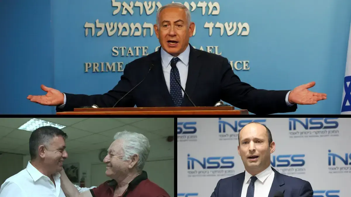 נתניהו, נפתלי בנט, אבי גבאי