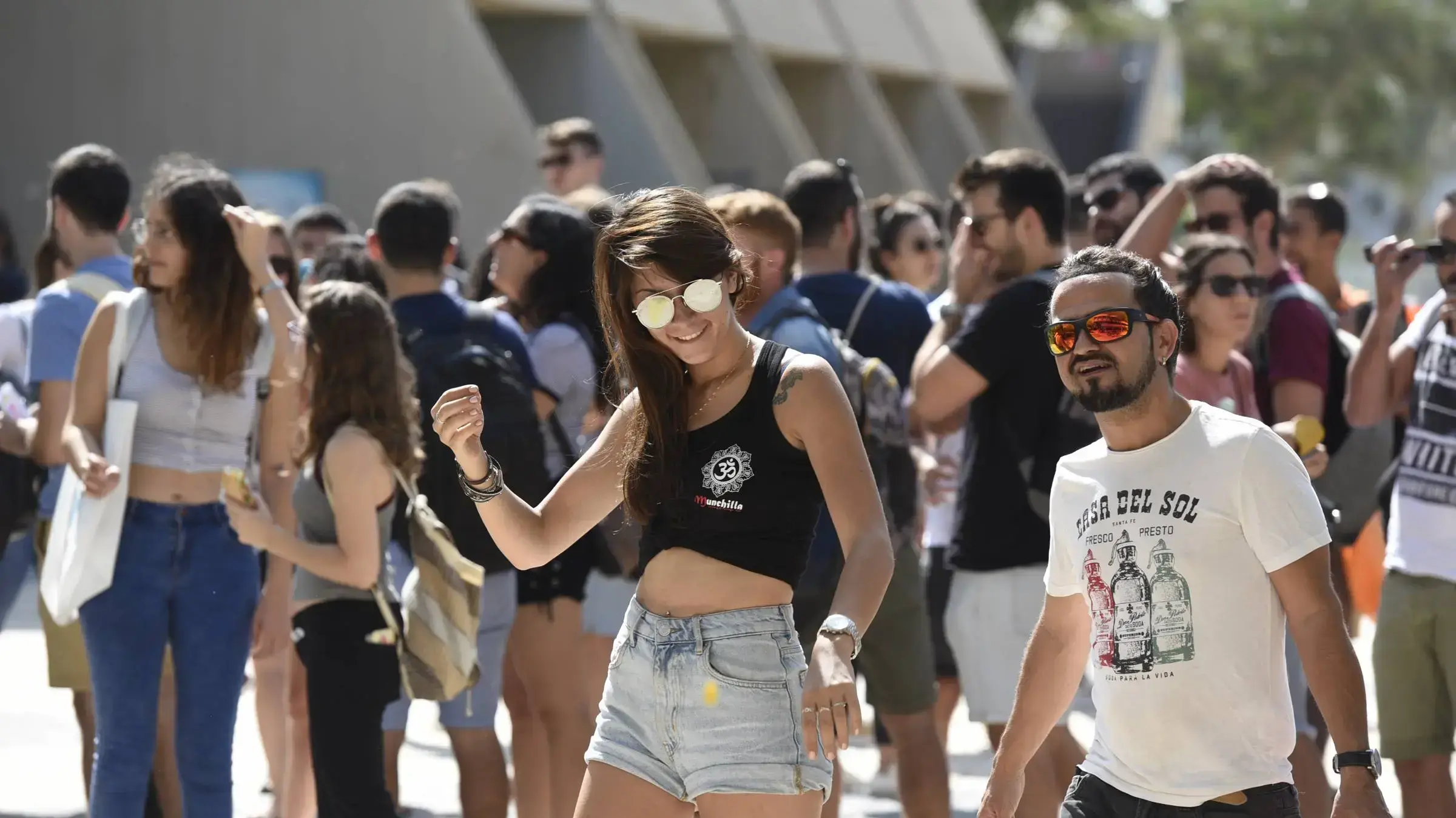 היום הראשון ללימודים באוניברסיטת בן גוריון, באר שבע, אוקטובר 2018 היום הראשון ללימודים באוניברסיטת בן גוריון, באר שבע, אוקטובר 2018