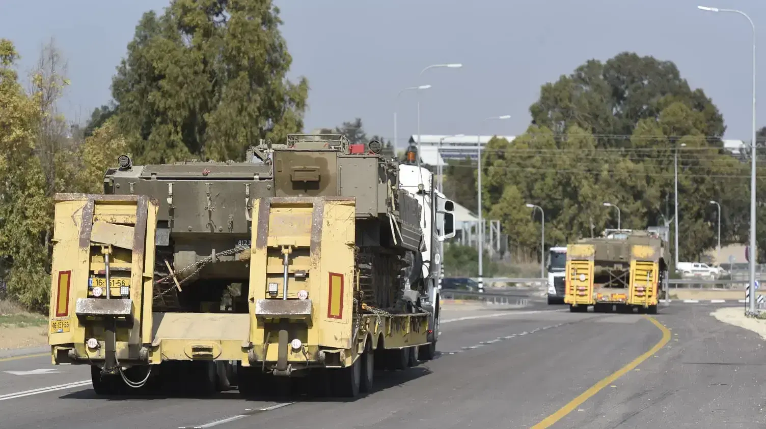 העברת טנקים בצומת סעד, 13 בנובמבר 2018 העברת טנקים בצומת סעד, 13 בנובמבר 2018