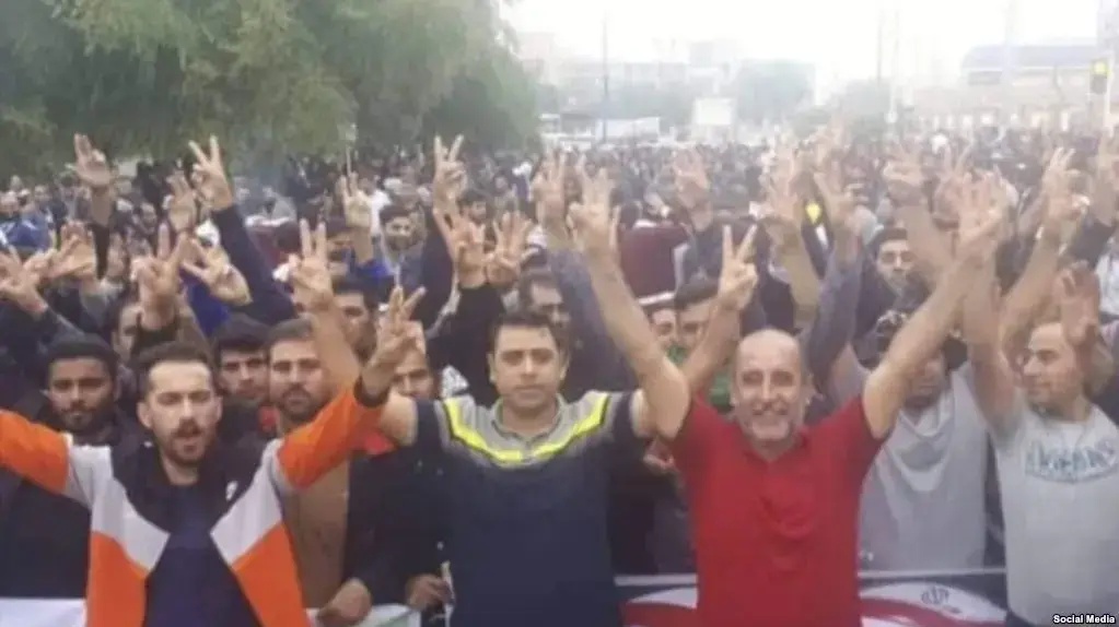 מחאה בעיר שוש, איראן, נובמבר 2018 מחאה בעיר שוש, איראן, נובמבר 2018