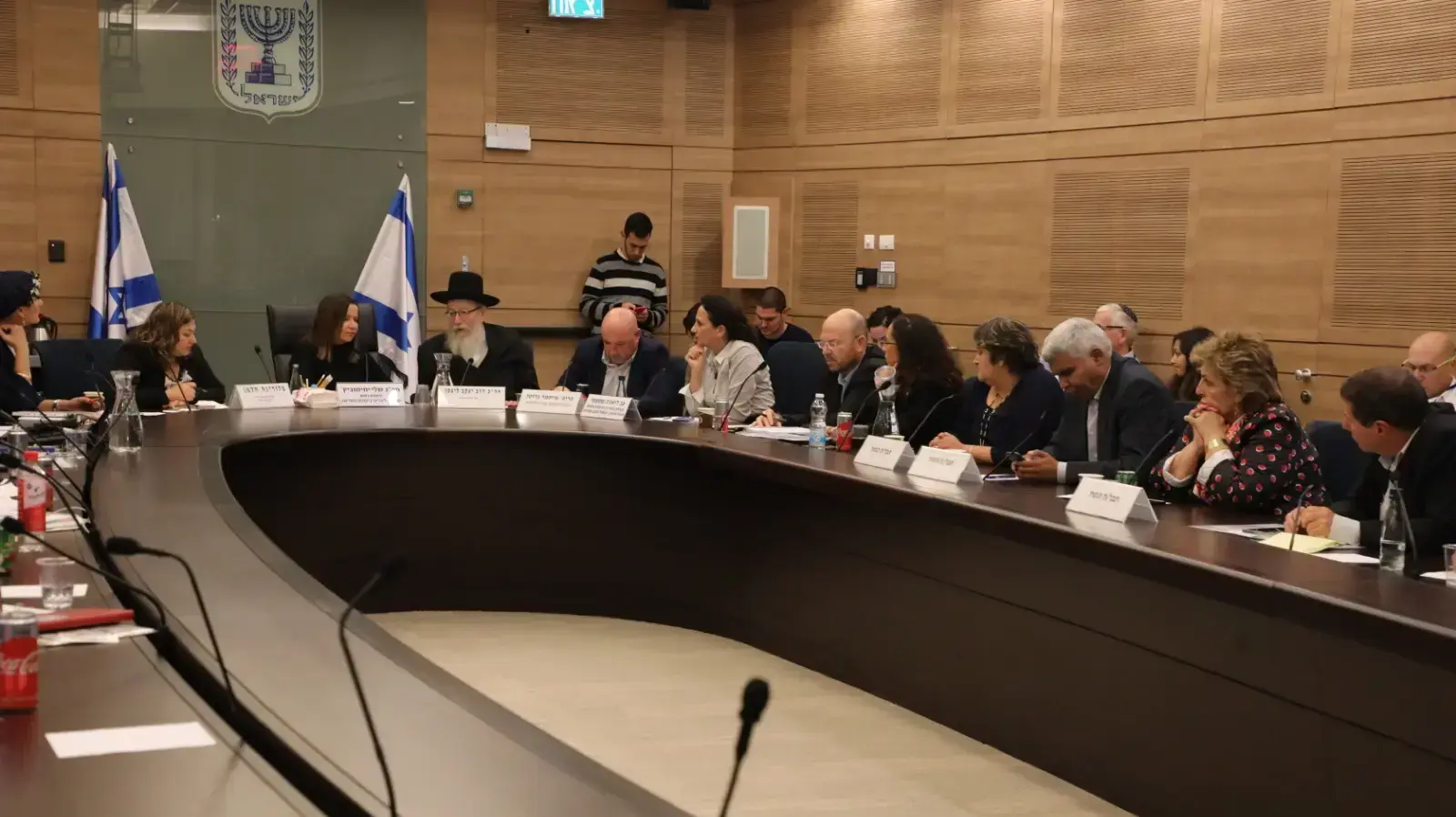 הוועדה לביקורת המדינה בדיון בנושא מגפת החצבת 26 בנובמבר 2018