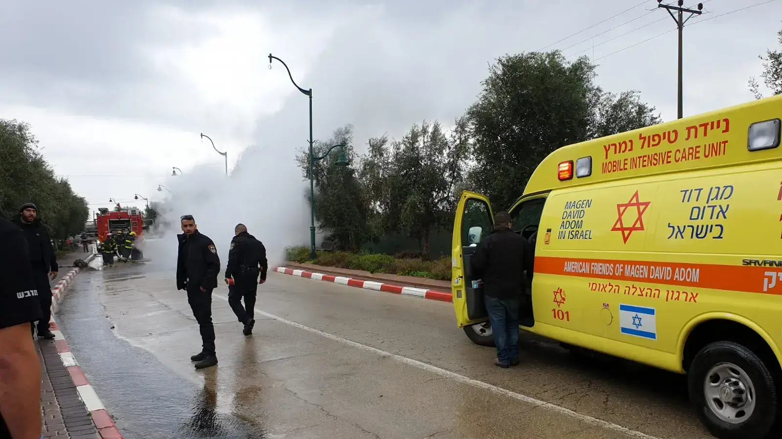 רכב התפוצץ במושה עזריאל 8 בדצמבר 2018 רכב התפוצץ במושה עזריאל 8 בדצמבר 2018