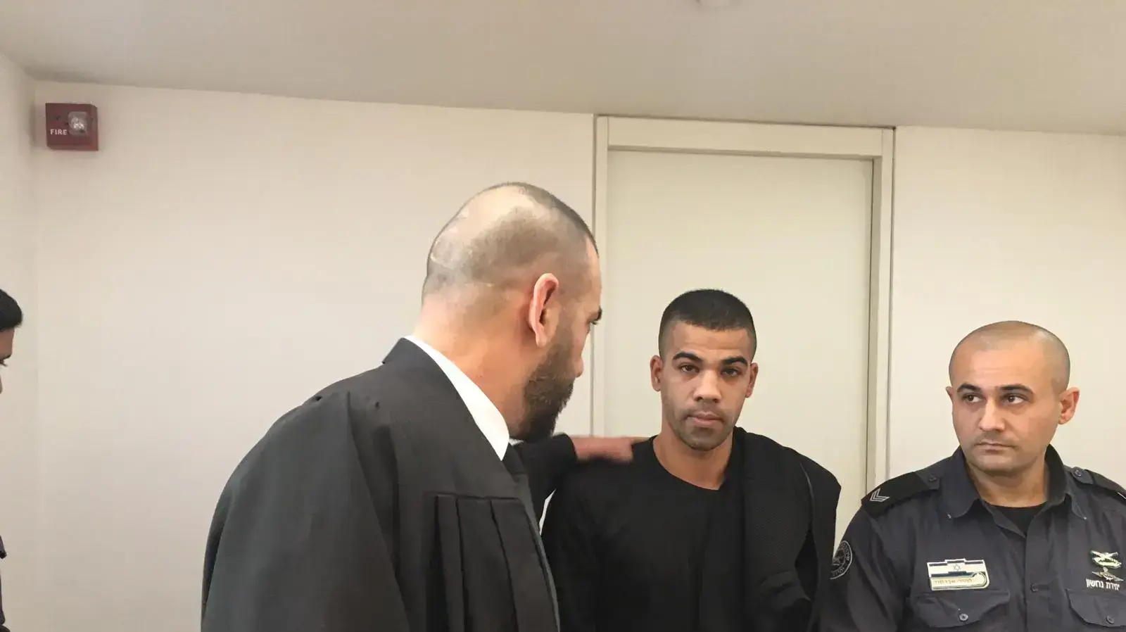 אחמד תפאל בבית המשפט בחיפה - 17 דצבמבר 2018 אחמד תפאל בבית המשפט בחיפה - 17 דצבמבר 2018