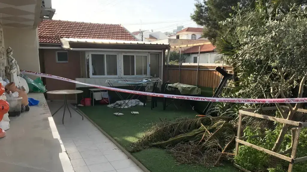 זירת הרצח של פאינה רצולסקי בפרדס חנה מרץ 2018 