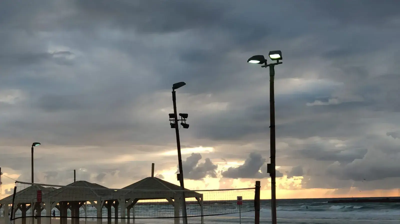 מעונן בשמי תל אביב, תל אביב, מזג אוויר, 9 פברואר 2019 מעונן בשמי תל אביב, תל אביב, מזג אוויר, 9 פברואר 2019