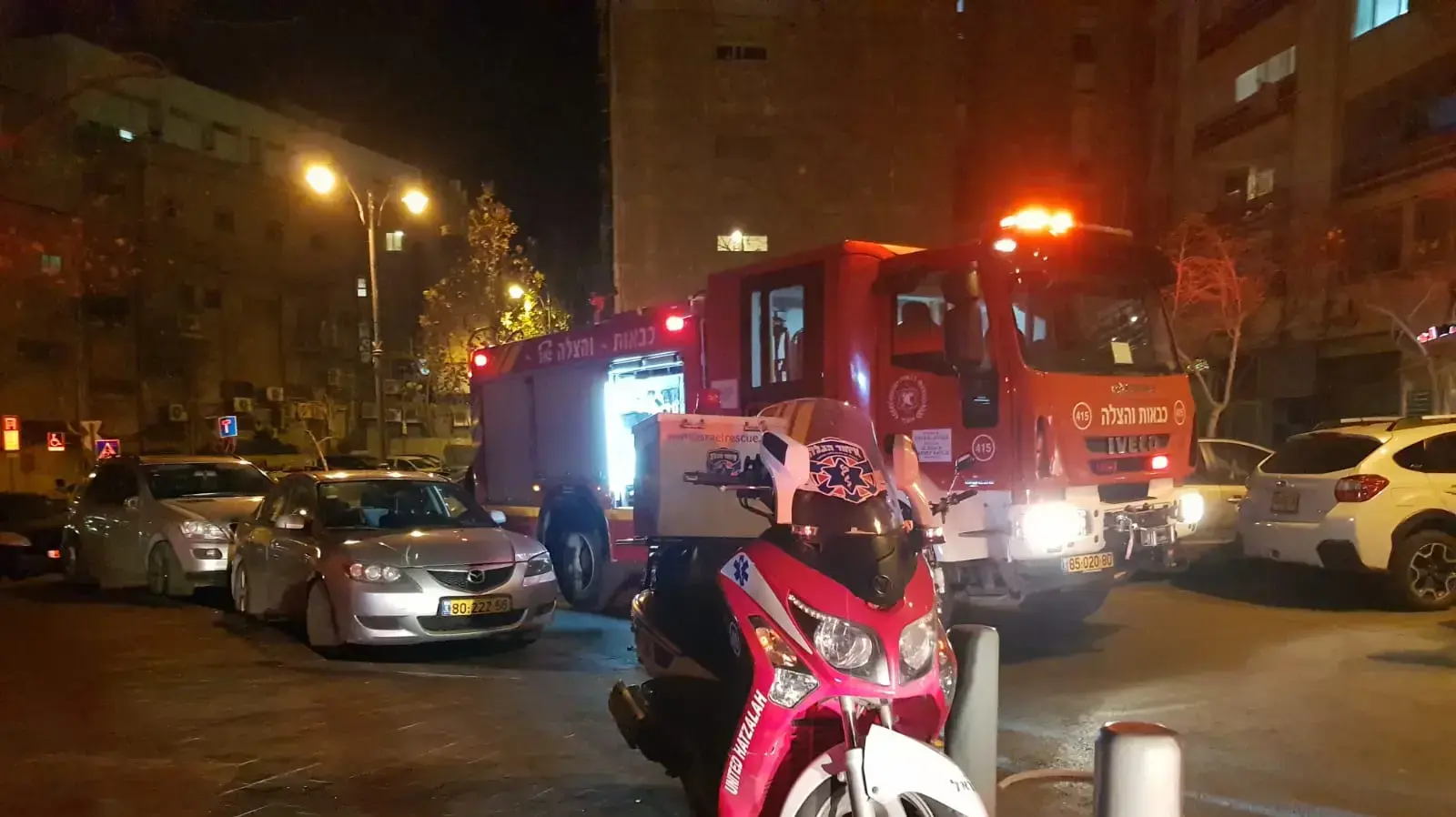 השריפה ברחוב ינאי בירושלים השריפה ברחוב ינאי בירושלים