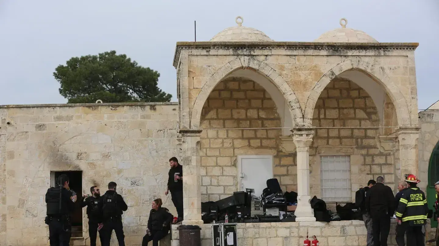 כוחות משטרה ברחבת הר הבית 12 במרץ 2019 כוחות משטרה ברחבת הר הבית 12 במרץ 2019