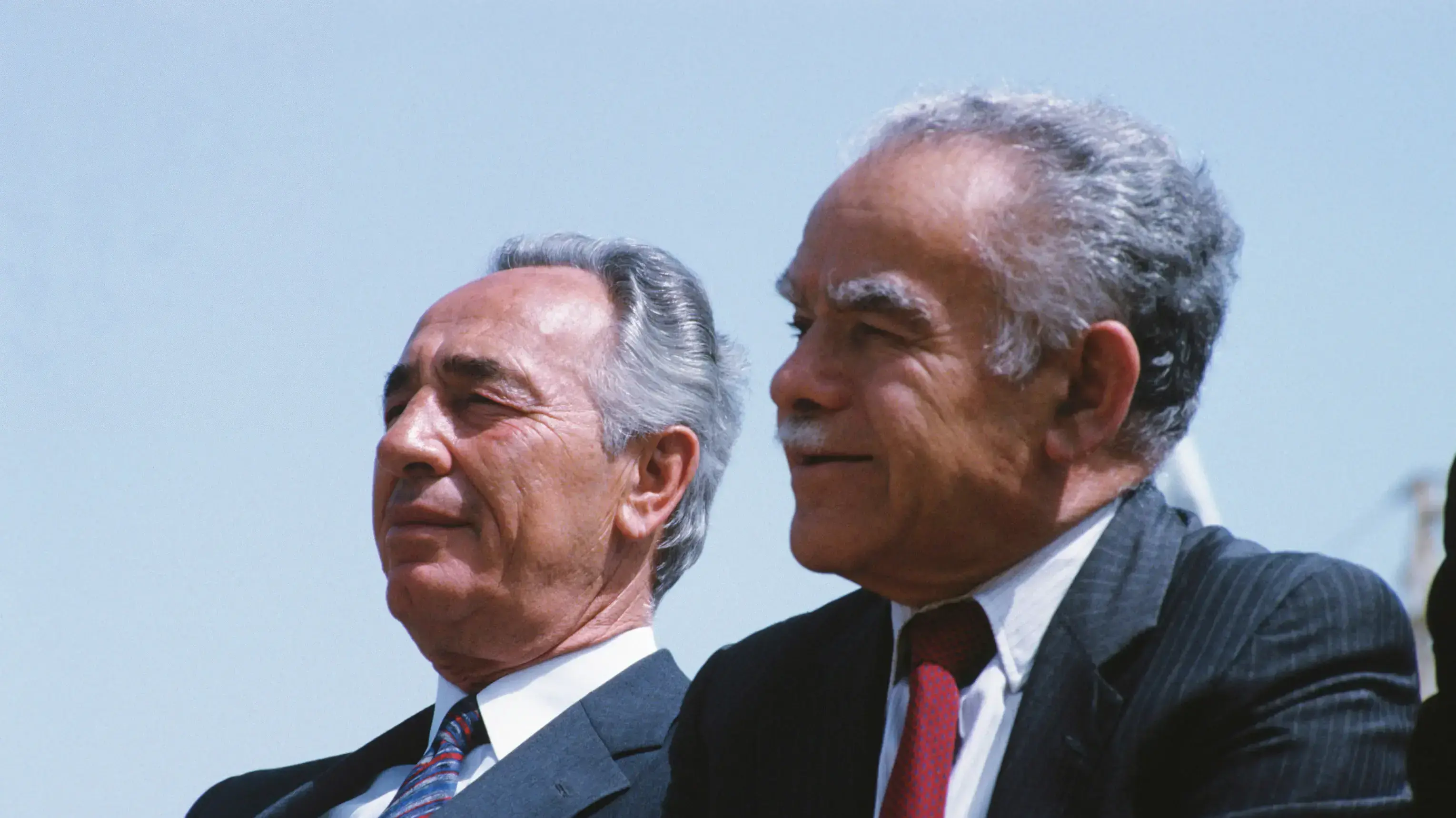 שמעון פרס ויצחק שמיר, 1986 שמעון פרס ויצחק שמיר, 1986