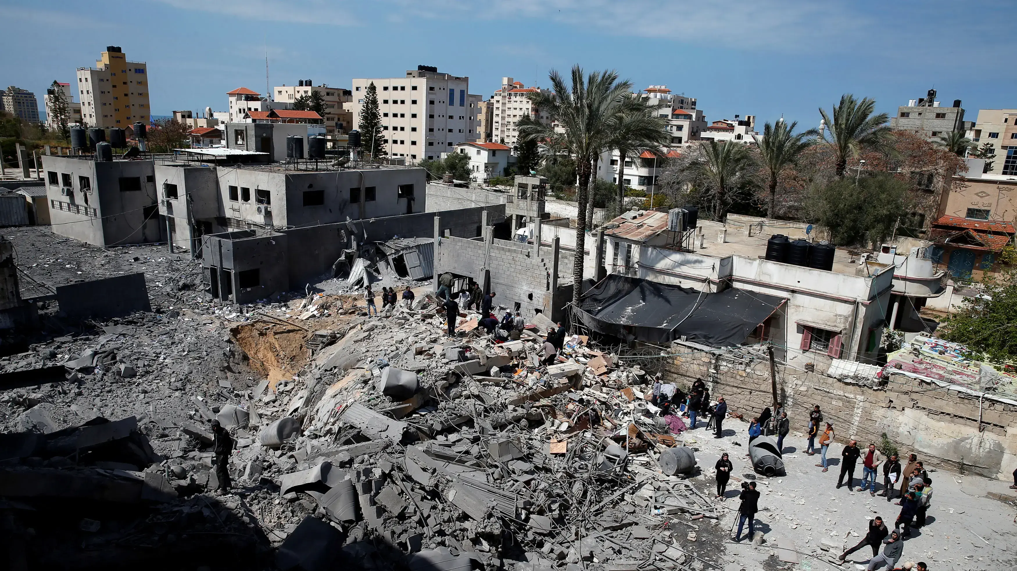 נזקי תקפית חיל האויר בעזה 26 במרץ 2019 נזקי תקפית חיל האויר בעזה 26 במרץ 2019