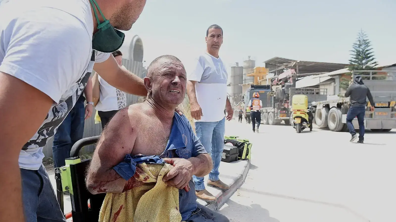 נפילת רקטה במפעל בטחון באשקלון , מאי 2019 נפילת רקטה במפעל בטחון באשקלון , מאי 2019