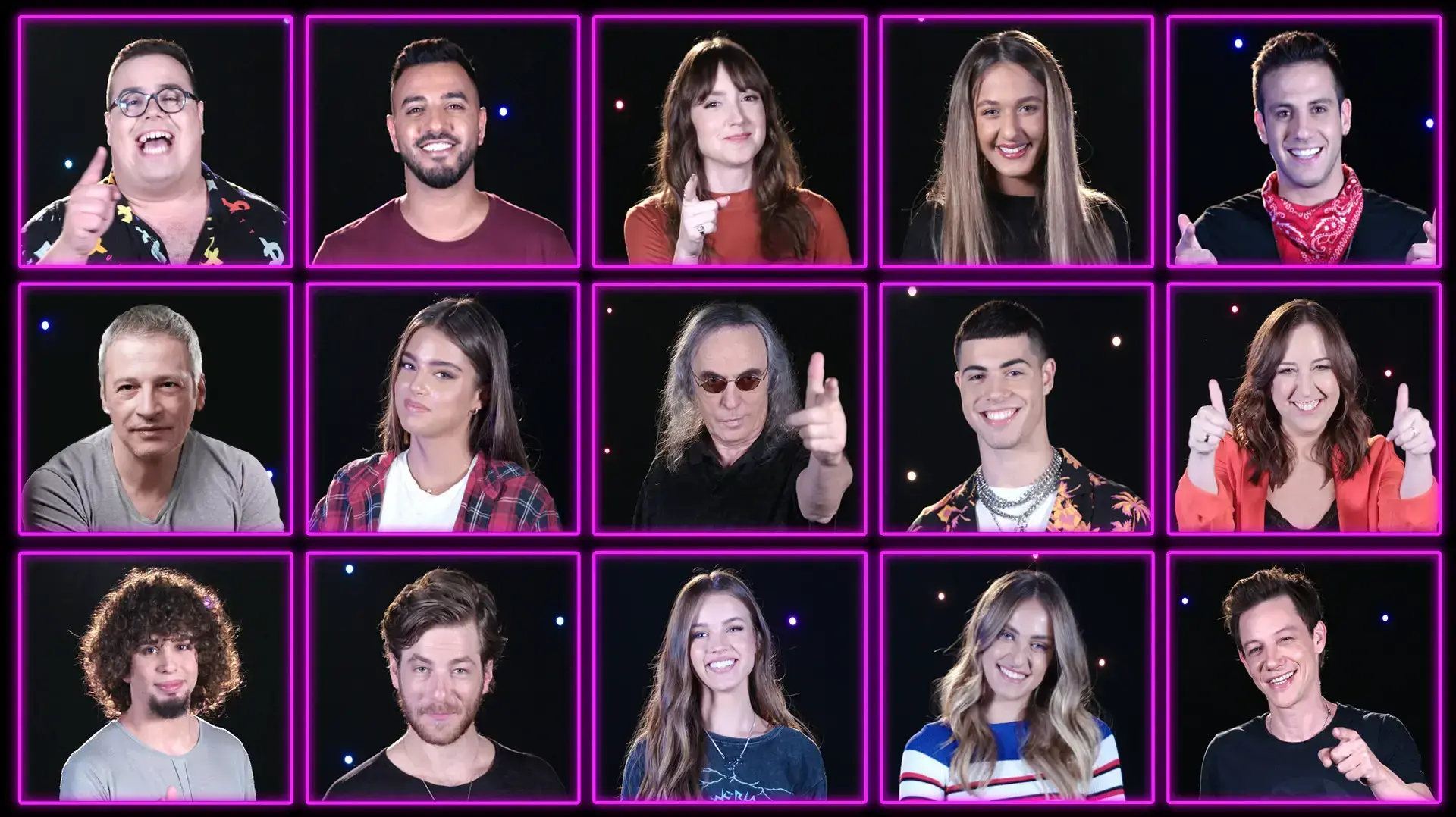 משתתפי הפסטיגל משתתפי הפסטיגל
