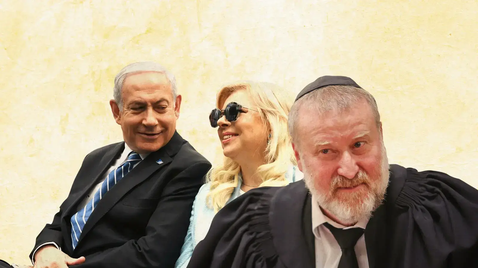 אביחי מנדלבליט ובני הזוג נתניהו אביחי מנדלבליט ובני הזוג נתניהו