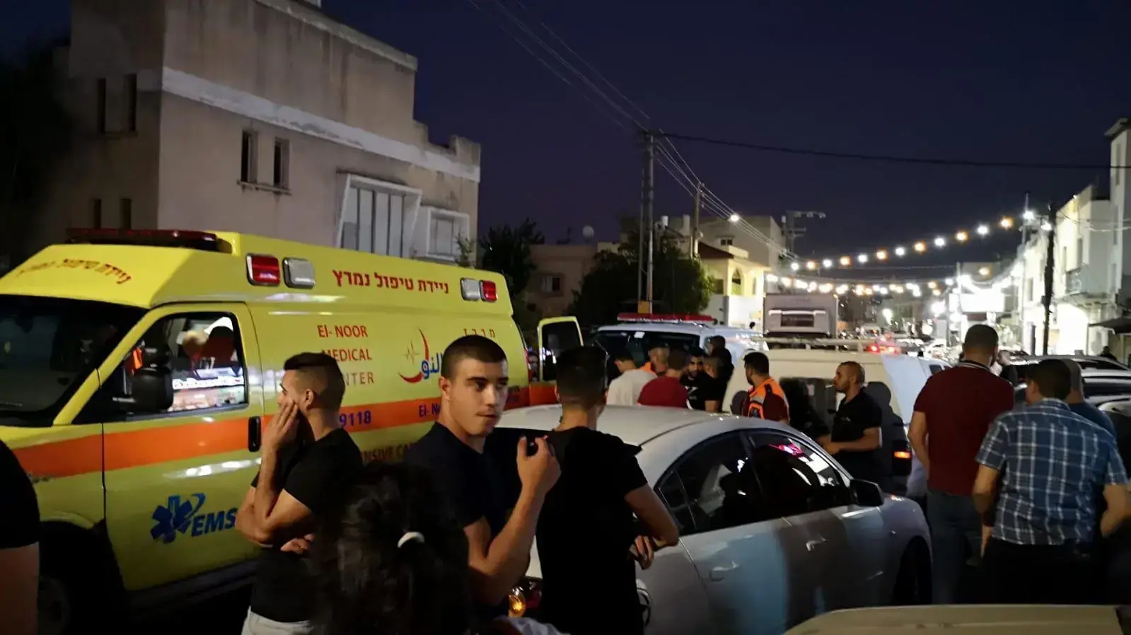 זירת רצח בכפר קרע שבה נורה למוות אחמד ערביד זירת רצח בכפר קרע שבה נורה למוות אחמד ערביד