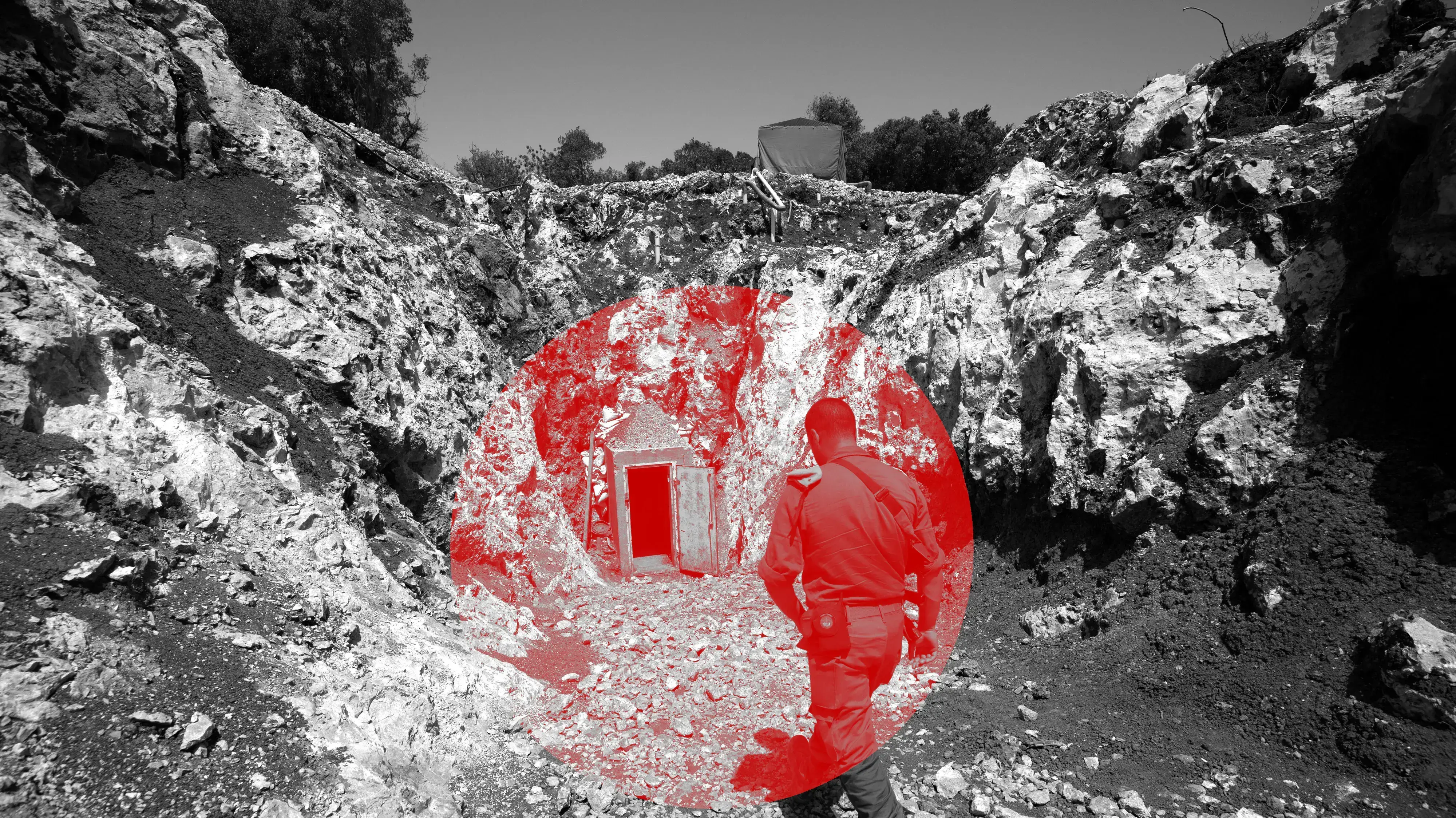 מנהרת חיזבאללה בגבול הצפון, סמוך לזרעית מנהרת חיזבאללה בגבול הצפון, סמוך לזרעית