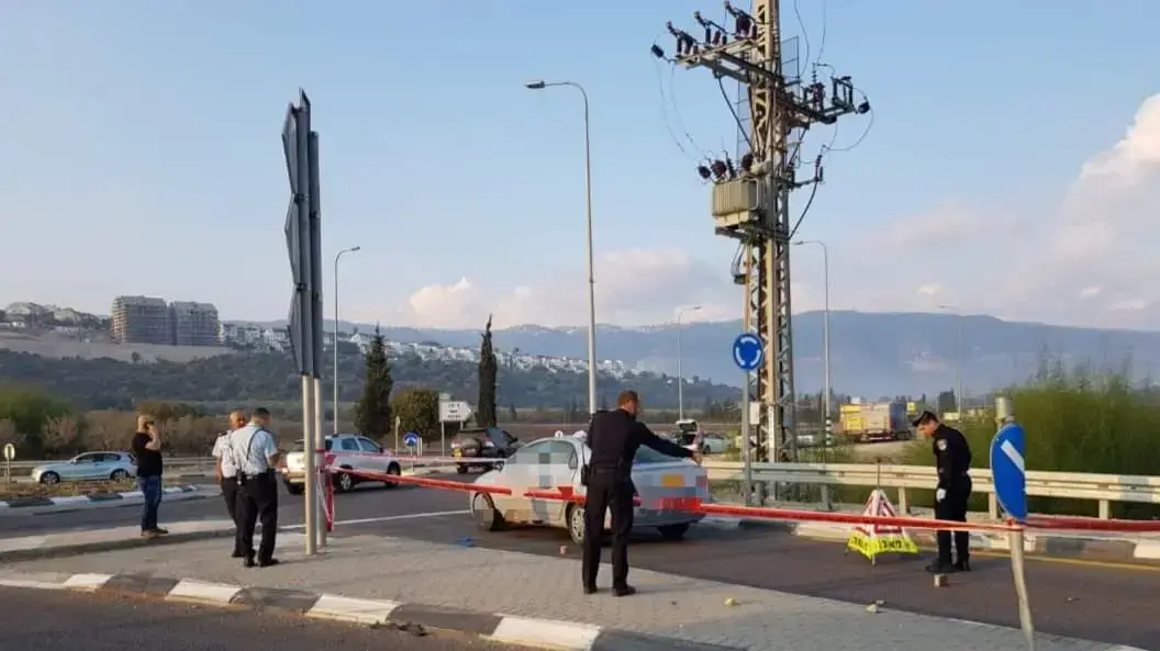 זירת האירוע בצומת איבטין שבגליל - גבר בן 47 תושב חוואלד נורה למוות. 1 בנובמבר 2019 זירת האירוע בצומת איבטין שבגליל - גבר בן 47 תושב חוואלד נורה למוות. 1 בנובמבר 2019