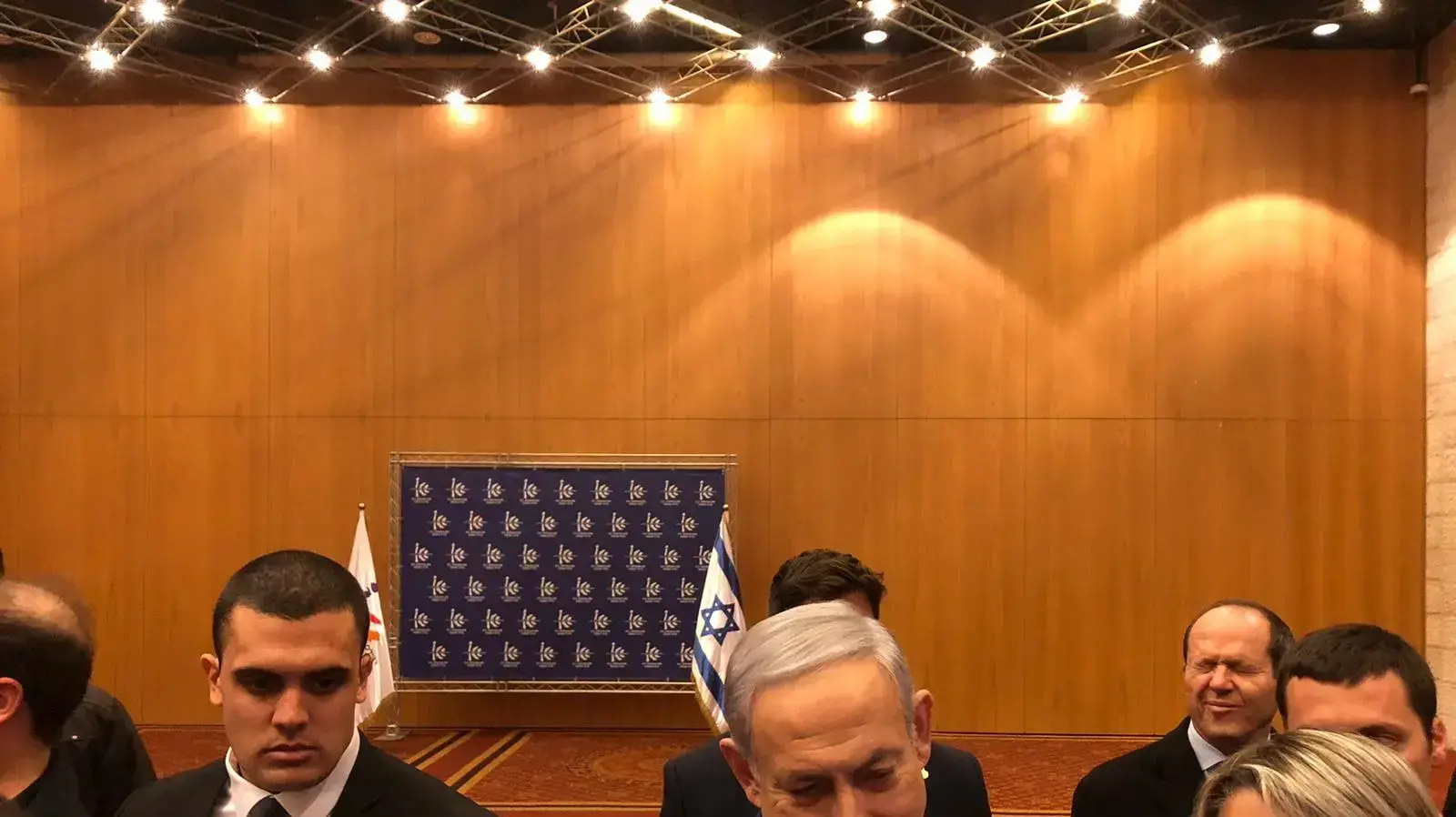 ראש הממשלה בנימין נתניהו בקלפי בבנייני האומה, ירושלים 26 בדצמבר 2019