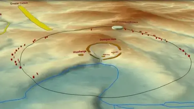 תגלית ארכיאולוגית שנחשפה ליד סטונהנג' תגלית ארכיאולוגית שנחשפה ליד סטונהנג'