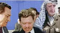 עבדאללה מובארק ועראפת - אילוסטרציה עבדאללה מובארק ועראפת - אילוסטרציה