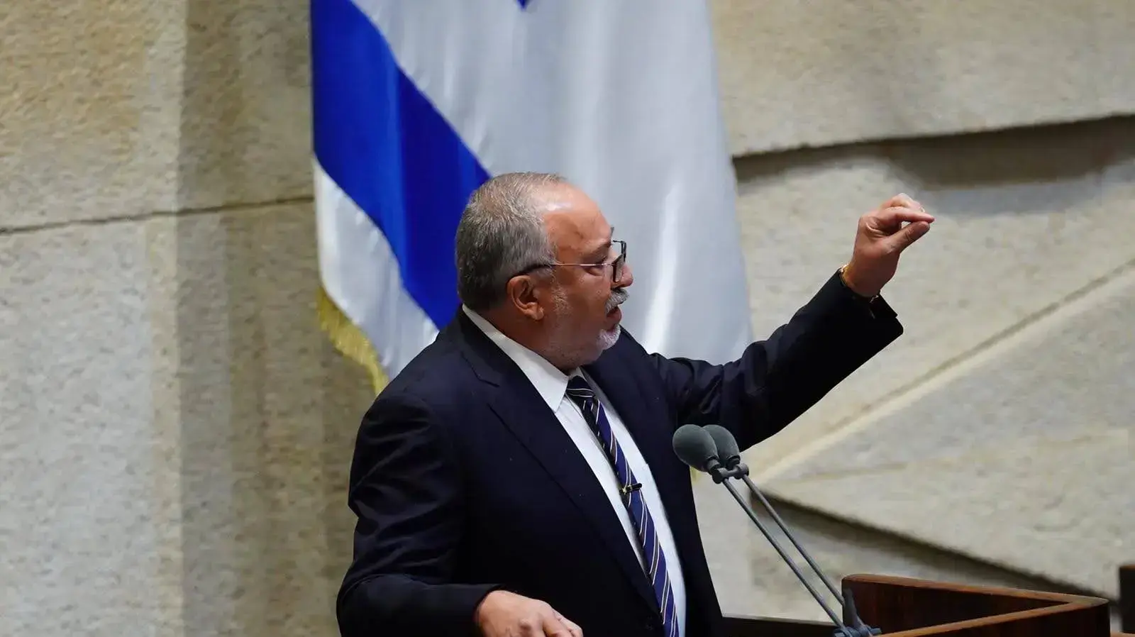 אביגדור ליברמן בדיון במליאת הכנסת, 5 באוגוסט 2020 אביגדור ליברמן בדיון במליאת הכנסת, 5 באוגוסט 2020
