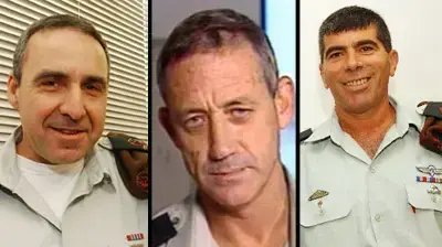 גבי אשכנזי משה קפלינסקי (צילום: דובר צה"ל) בני גנץ (צילום: ערוץ 10) גבי אשכנזי משה קפלינסקי (צילום: דובר צה"ל) בני גנץ (צילום: ערוץ 10)