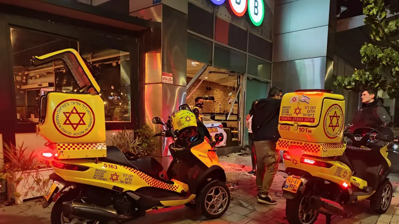זירת התאונה ביגאל אלון זירת התאונה ביגאל אלון