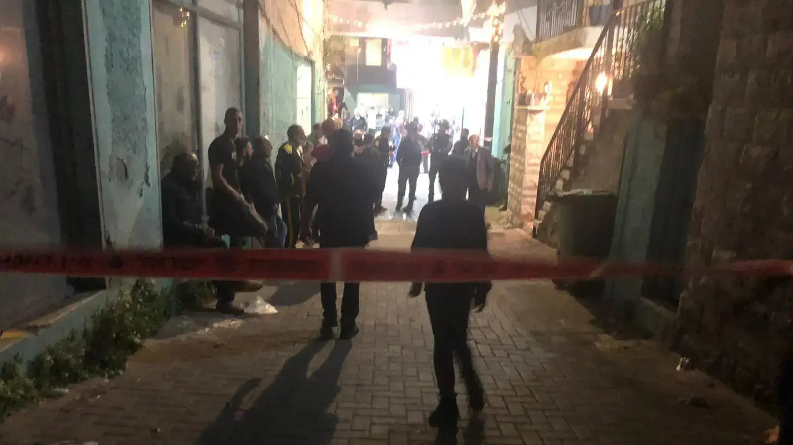 זירת הירי באום אל-פחם 24.4.21 זירת הירי באום אל-פחם 24.4.21