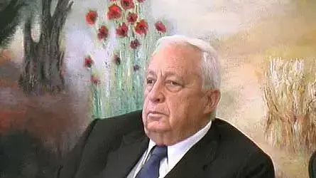 אריאל שרון בכנסת ביום הירצחו של רחבעם זאבי אריאל שרון בכנסת ביום הירצחו של רחבעם זאבי