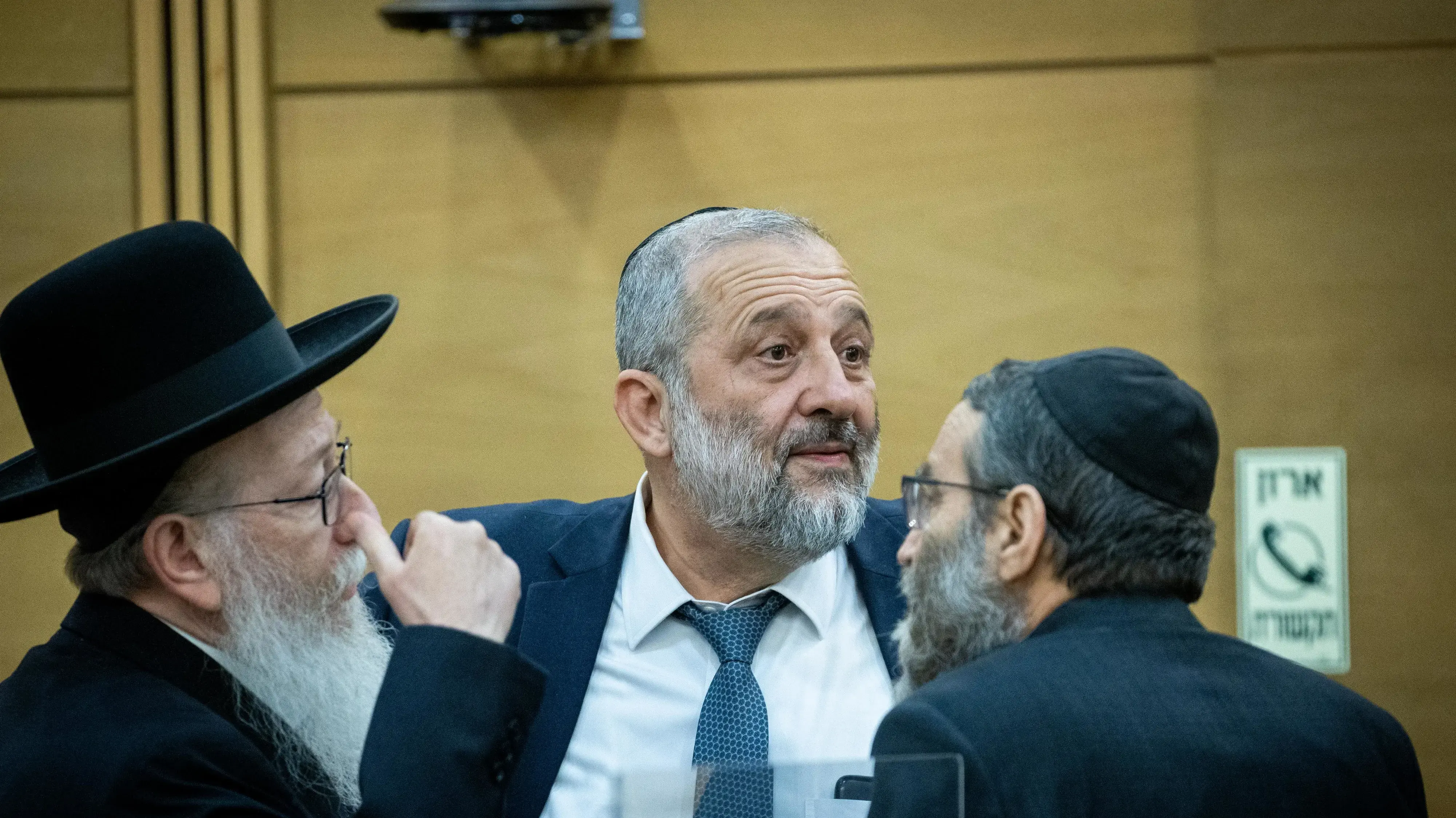 אריה דרעי, יעקב ליצמן, משה גפני, 6 במאי 2021 אריה דרעי, יעקב ליצמן, משה גפני, 6 במאי 2021