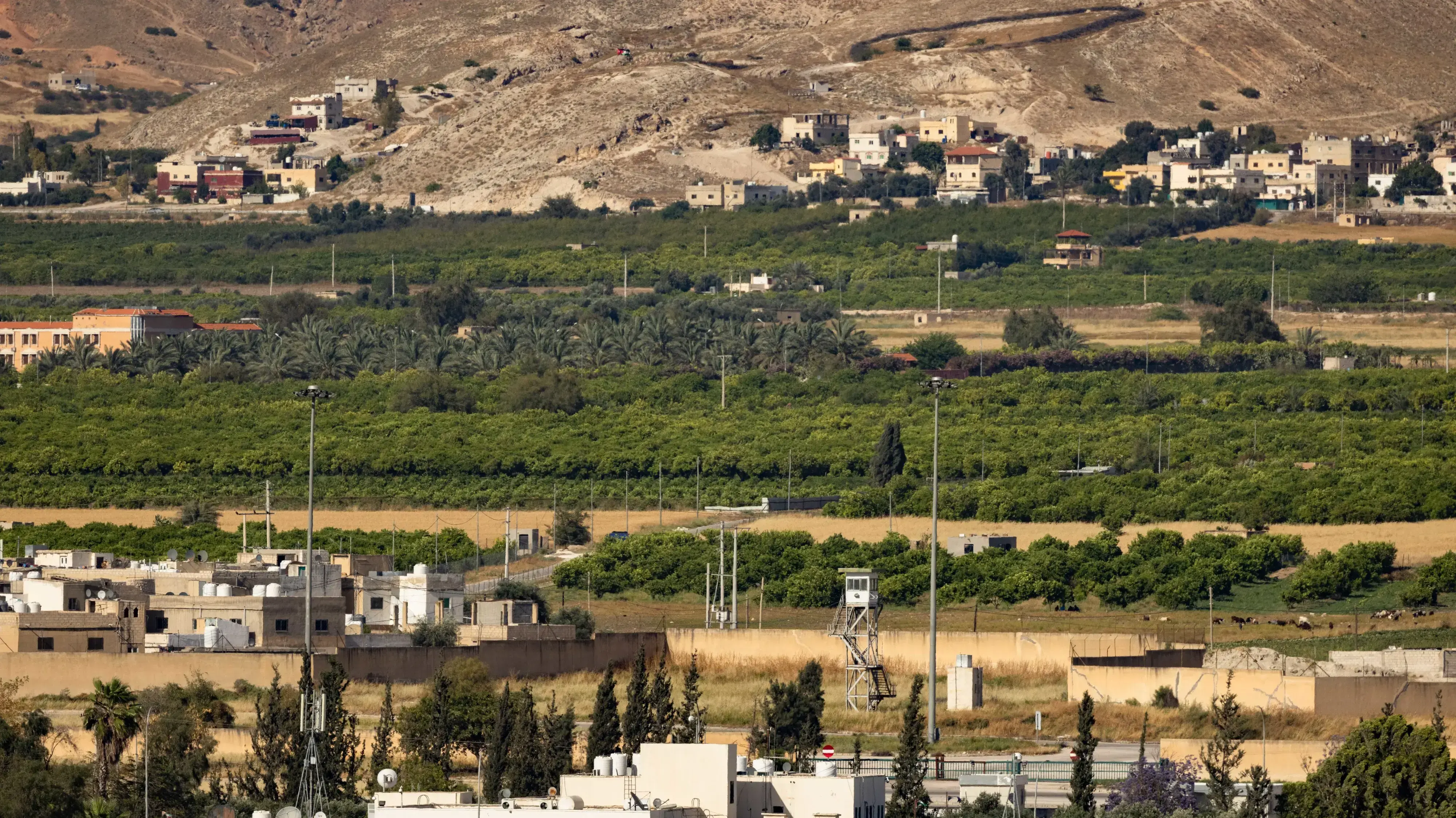 גשר שייח חוסיין מעבר גבול ירדן איזור בית שאן, מאי 2021 גשר שייח חוסיין מעבר גבול ירדן איזור בית שאן, מאי 2021