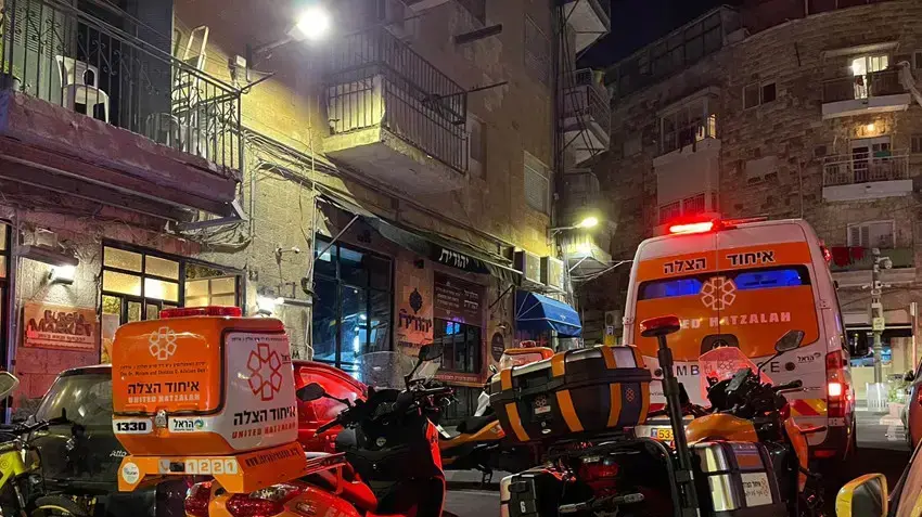 זירת הדקירה במחנה יהודה זירת הדקירה במחנה יהודה
