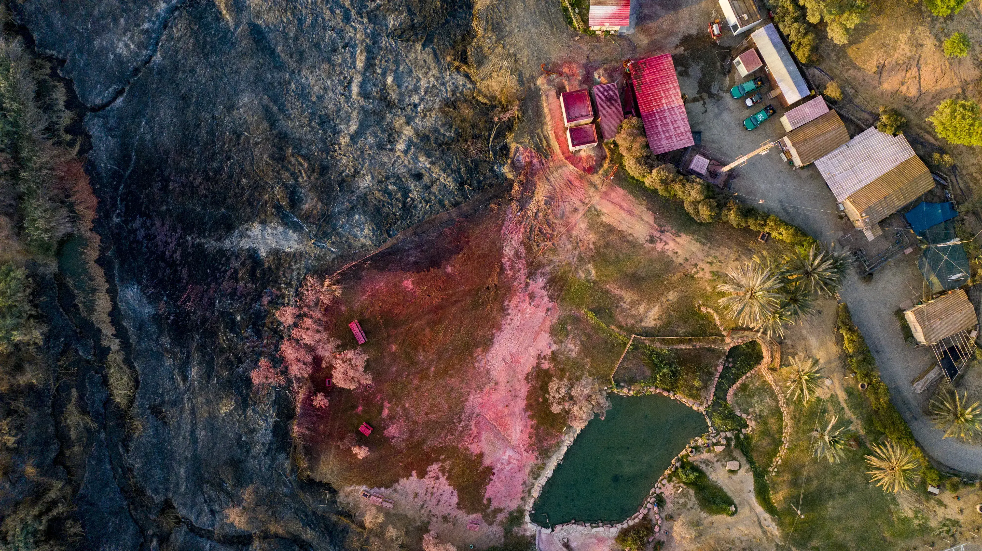 שריפה כתוצאה מבלוני תבערה בפארק אשכול בעוטף עזה 26 במאי 2021 שריפה כתוצאה מבלוני תבערה בפארק אשכול בעוטף עזה 26 במאי 2021