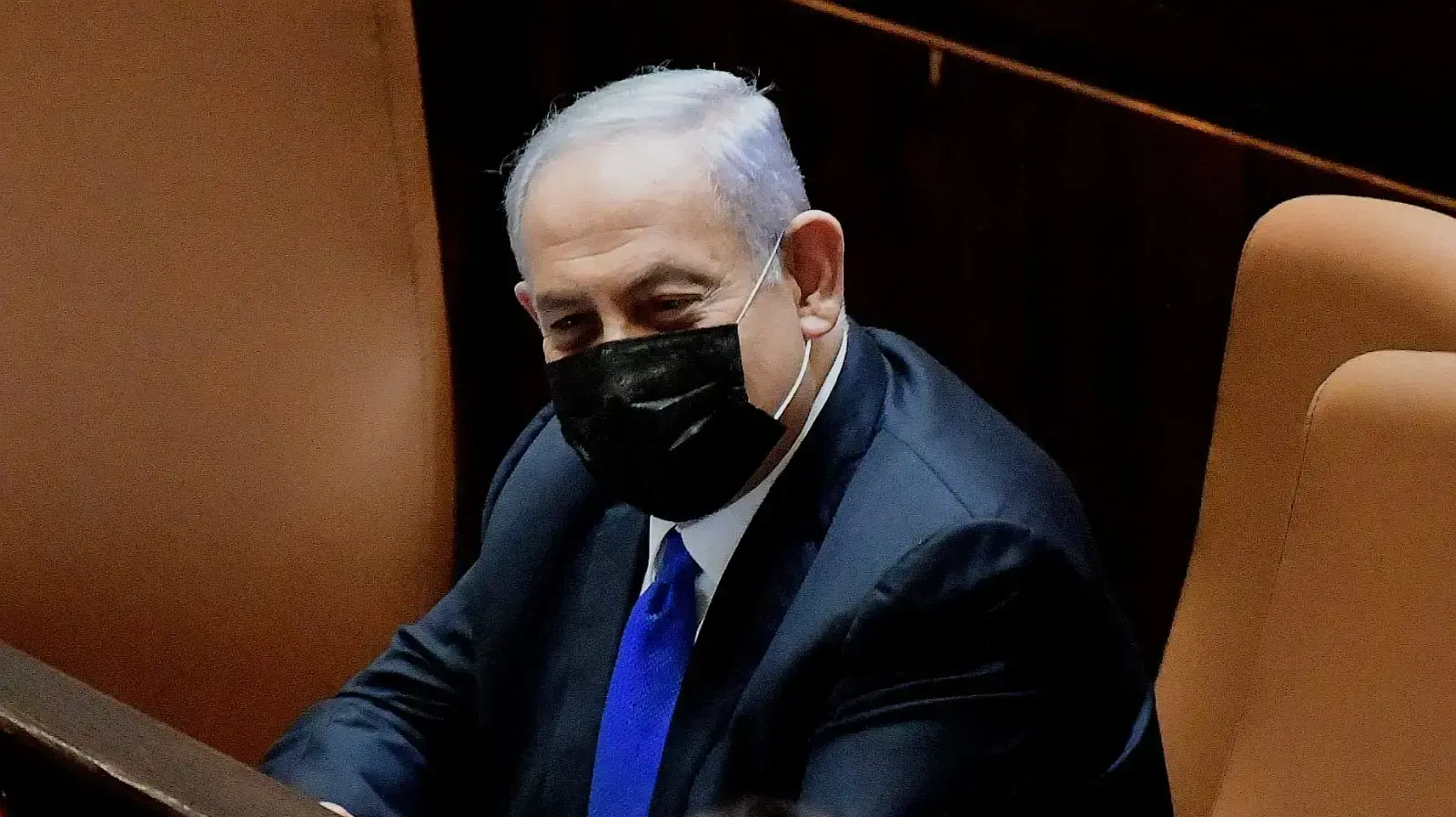 ראש הממשלה בנימין נתניהו מצביע לנשיאות , 2 ביוני 2021 ראש הממשלה בנימין נתניהו מצביע לנשיאות , 2 ביוני 2021