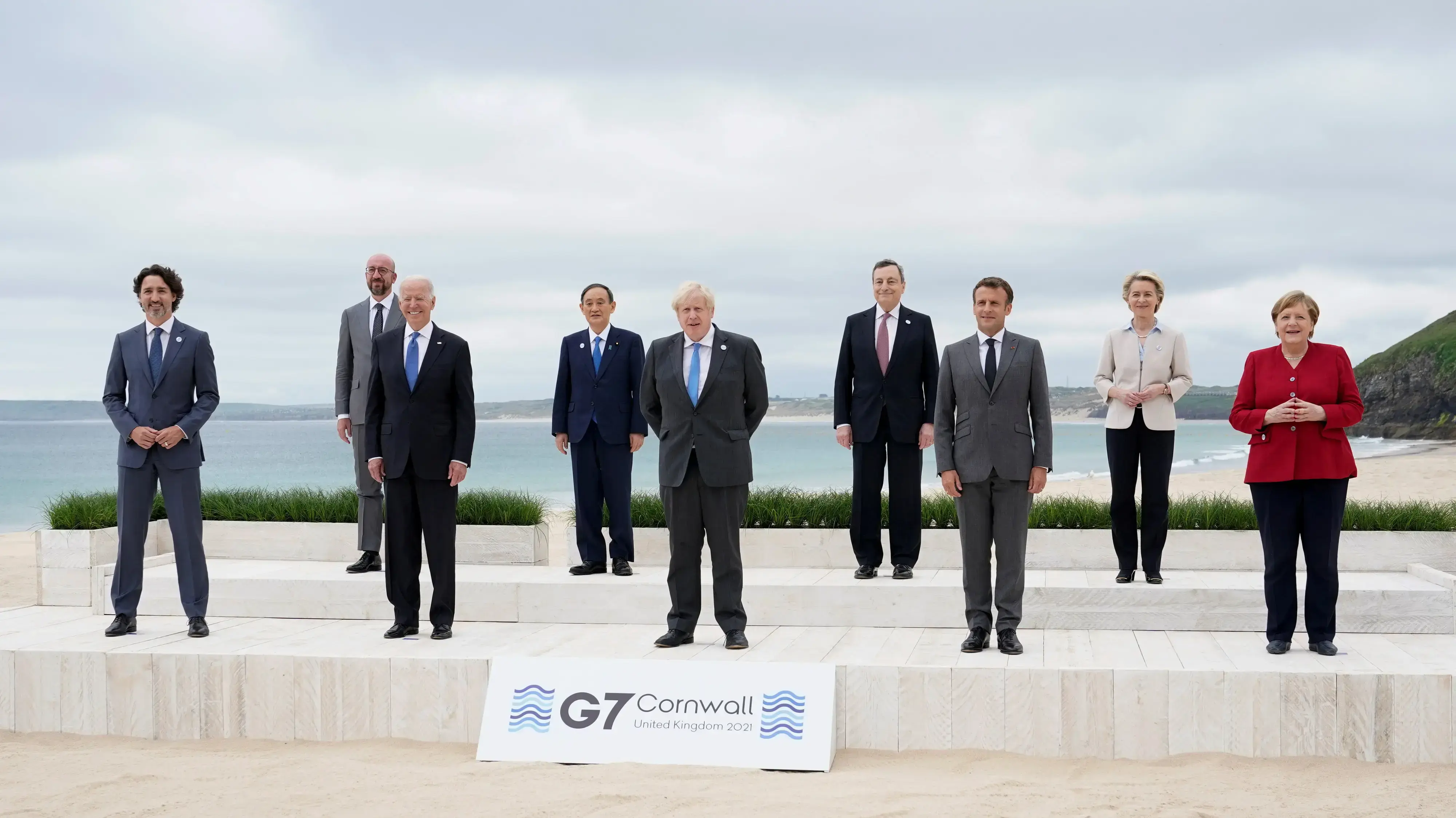 פסגת מנהיגי ה-G7 בקרביס ביי, בריטניה, 11 ביוני 2021 פסגת מנהיגי ה-G7 בקרביס ביי, בריטניה, 11 ביוני 2021