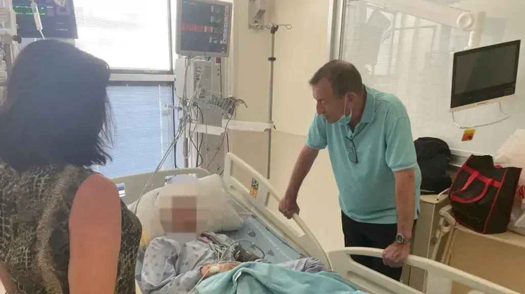 החייל שעבר לינץ' ביפו בעת המהומות בערים המעורבות, מאי 2021 החייל שעבר לינץ' ביפו בעת המהומות בערים המעורבות, מאי 2021
