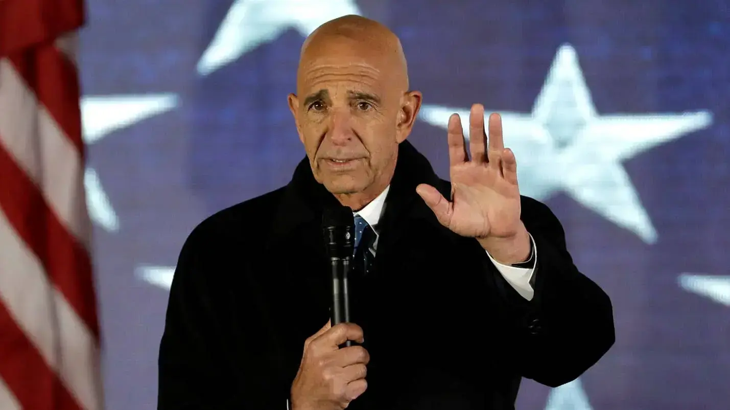 תומאס ברק, בעצרת בוושינגטון ערב השבעתו של טראמפ לנשיאות. 19 בינואר 2017 תומאס ברק, בעצרת בוושינגטון ערב השבעתו של טראמפ לנשיאות. 19 בינואר 2017