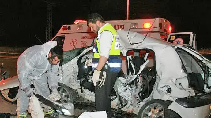 תאונת דרכי קטלנית 6 הרוגים