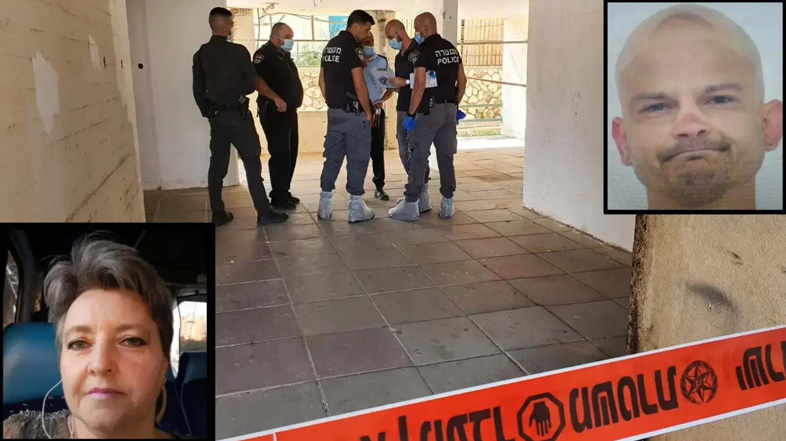 הנרצחת, טטיאנה קמינסקי. החשוד ברצח אמו, אנדריי קמינסקי, זירת הרצח בשדרות הנרצחת, טטיאנה קמינסקי. החשוד ברצח אמו, אנדריי קמינסקי, זירת הרצח בשדרות